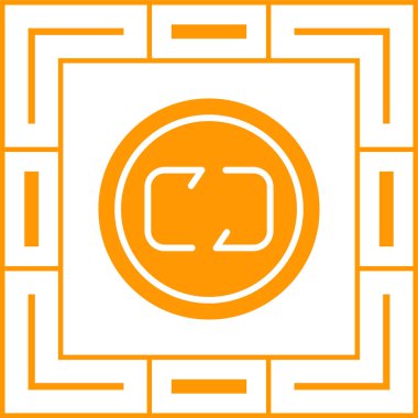 Beyaz Arkaplan Üzerine Modern Vektör Resmini Tekrarla  