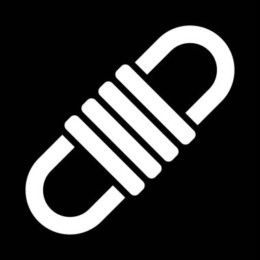 İp. Web simgesi basit illüstrasyon