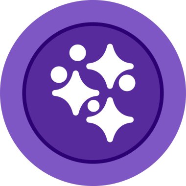 Yıldız simgelerinin vektör illüstrasyonu