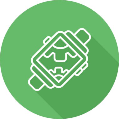 Modern Smartwatch simgesinin vektör çizimi    