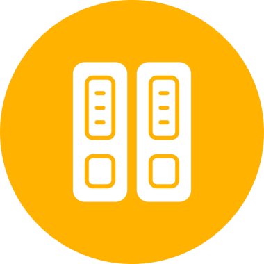 dizin web simgesi, basit vektör illüstrasyonu