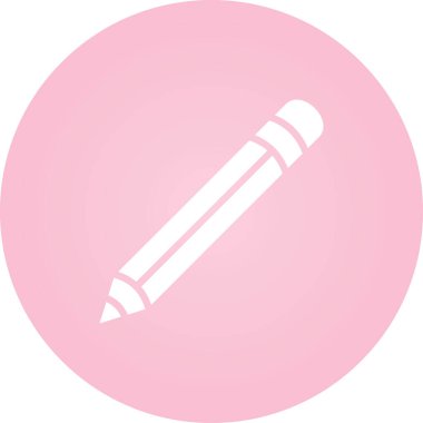 Kalem. Web simgesi basit tasarım