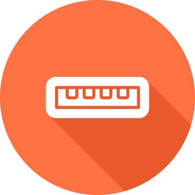 usb simgesi, vektör illüstrasyonu basit tasarım