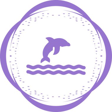 yunus simgesi web basit illüstrasyon