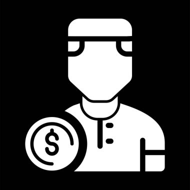 User icon, vector illustration simple design