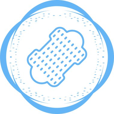 Deri ağ simgesi vektör illüstrasyonu