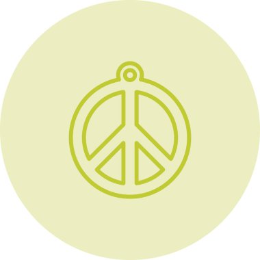 Barış işareti web illüstrasyon tasarımı