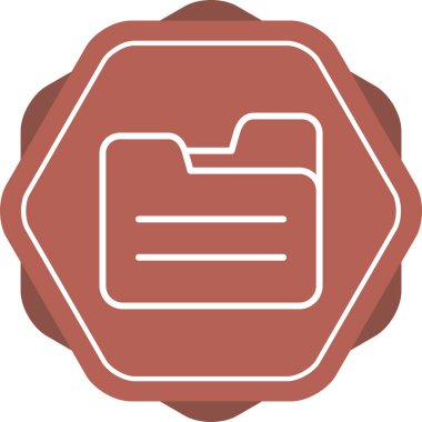 Dizin Açık Web simgesi, basit vektör illüstrasyonu