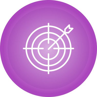 hedef web simge vektör çizim