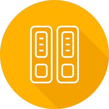 dizin web simgesi, basit vektör illüstrasyonu