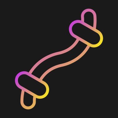 İp. Web simgesi basit illüstrasyon