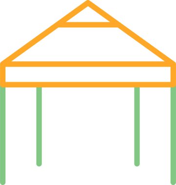 Branda. Web simgesi basit tasarım