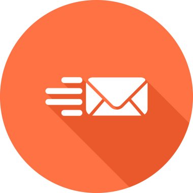 E-posta. Web simgesi basit illüstrasyon