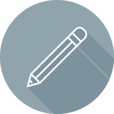 Kalem. Web simgesi basit tasarım