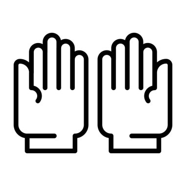 el simgesi vektör illüstrasyonu