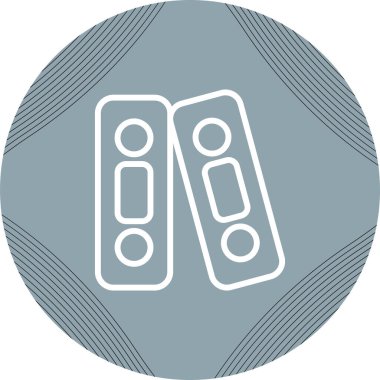 Bağlayıcı ağ simgesi basit illüstrasyon