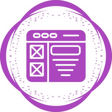 Tel çerçeve, ilgili konsept illüstrasyon, simge, arkaplan ve grafikler.  