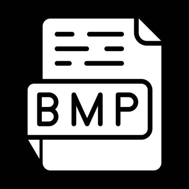 bmp dosya biçimi simgesi web basit illüstrasyonuName