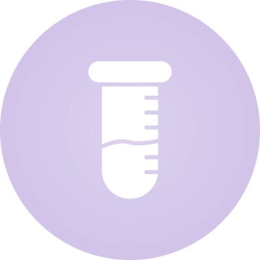 Test Tüneli web simgesi, basit vektör illüstrasyonu