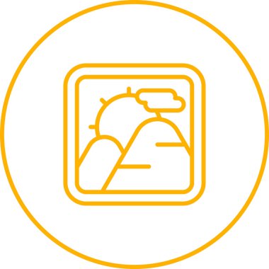  Resim simgesi. Grafiğin vektör illüstrasyonu