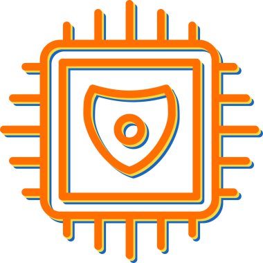 sunucu simgesi, vektör illüstrasyonu basit tasarım