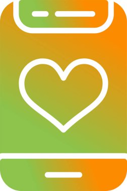 cep telefonu simgesi, vektör illüstrasyonu basit tasarım