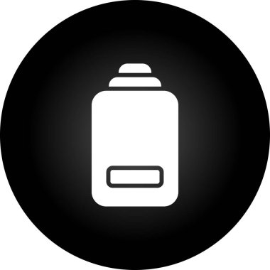 düşük pil ağ simgesi, basit vektör illüstrasyonu