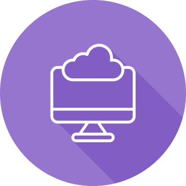 Kenarlık Hesaplama simgesi, vektör illüstrasyonu basit tasarım