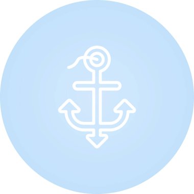 Çapa web simge vektör çizim