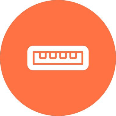 usb simgesi, vektör illüstrasyonu basit tasarım