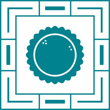 Güneş. Web simgesi basit illüstrasyon