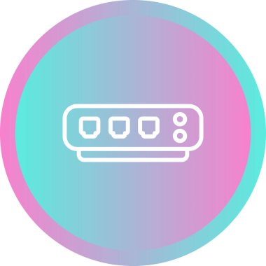 Anahtarı simge vektör çizim 