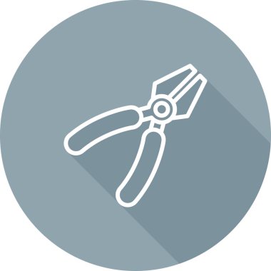 Pense modern simgesinin vektör illüstrasyonu  