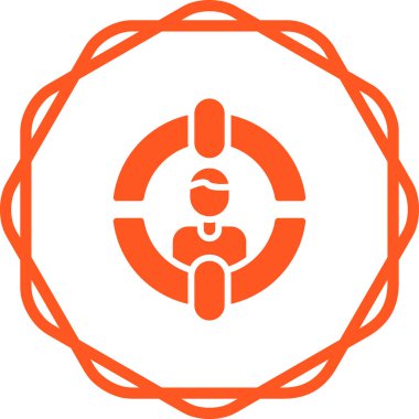 Müşteri Segmentasyon simgesinin vektör illüstrasyonu