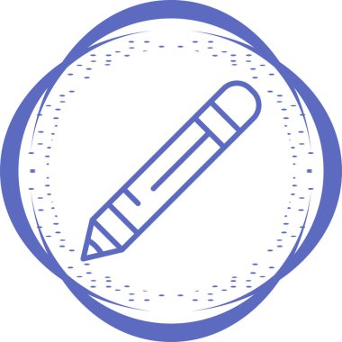 Kalem. Web simgesi basit tasarım