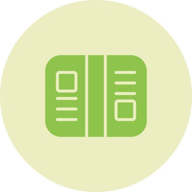 Kutu simgesi vektör illüstrasyonu