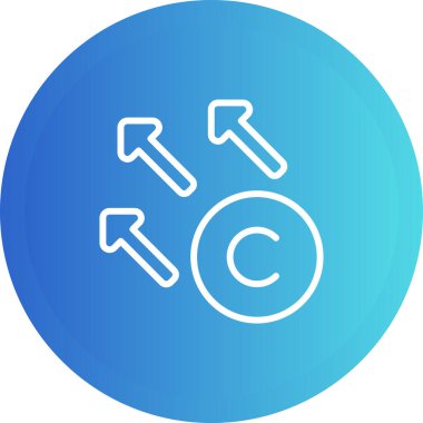 Şekil Değiştiren simgesinin vektör çizimi