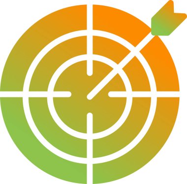 hedef web simge vektör çizim