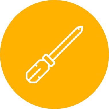 tornavida web simgesi, vektör çizim