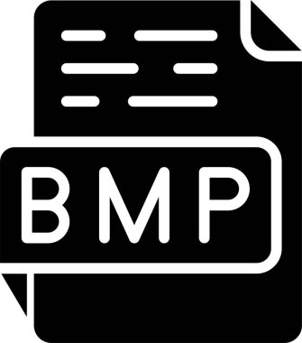 bmp dosya biçimi simgesi web basit illüstrasyonuName