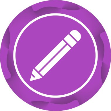 Kalem. Web simgesi basit tasarım