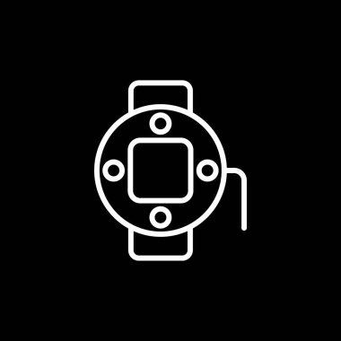 Modern Balık Teybi simgesinin vektör çizimi          