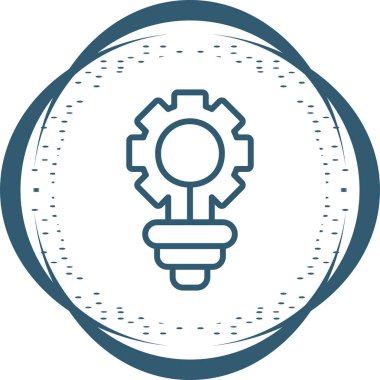  Ampul simgesi. vektör çizimi tasarımı