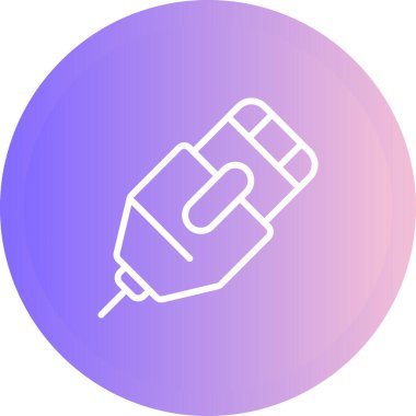 Ethernet Kablo simgesinin vektör illüstrasyonu