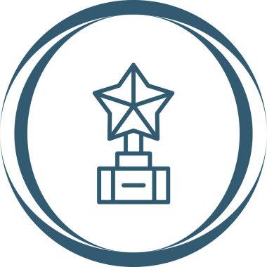 kupa web simgesi vektör illüstrasyonu 