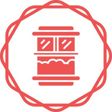 pencere web simge vektör çizim 