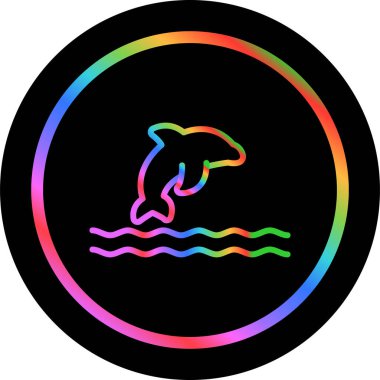 yunus simgesi web basit illüstrasyon