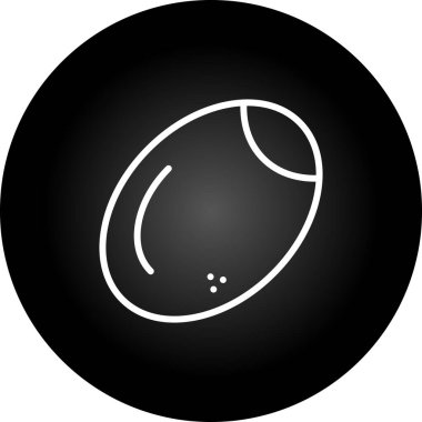 Zeytin Ağı simgesi, vektör illüstrasyonu