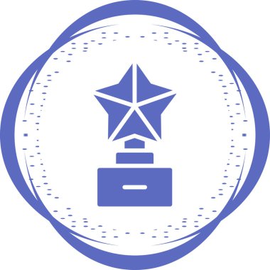 kupa web simgesi vektör illüstrasyonu 