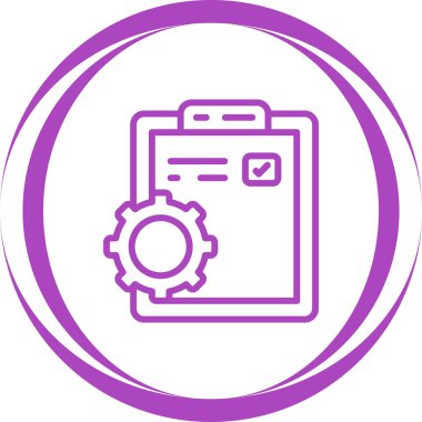 Dosya Yönetimi web simgesi basit illüstrasyon